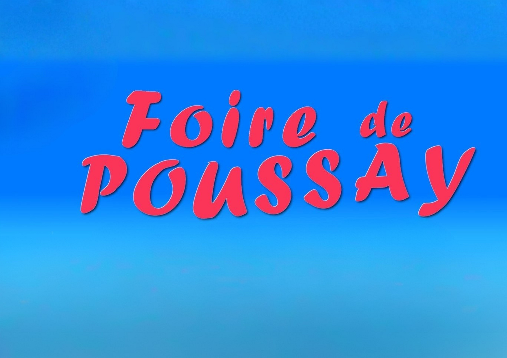 Foire de Poussay